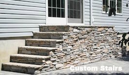 custom stairs - masons contractors